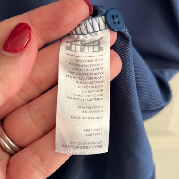 Matte Grey Polo - Picture 6 of 11